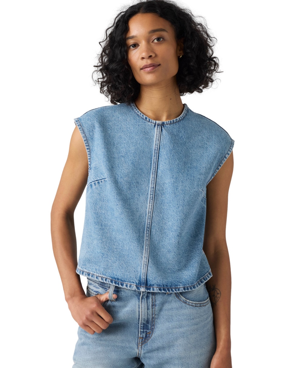 Blusa Levi's manga corta para mujer