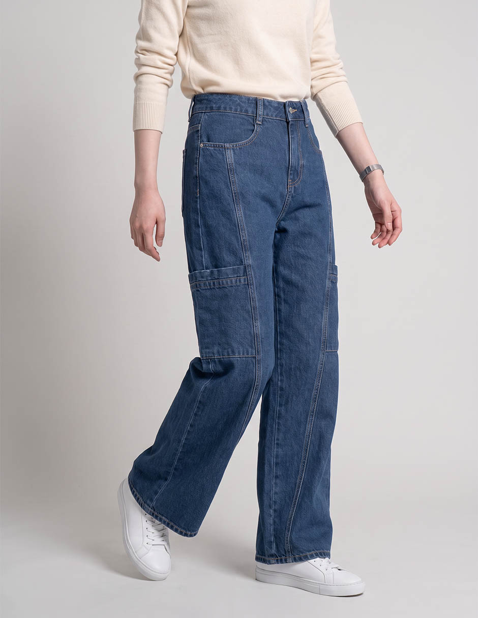 Jeans straight para mujer Jeans straight para mujer