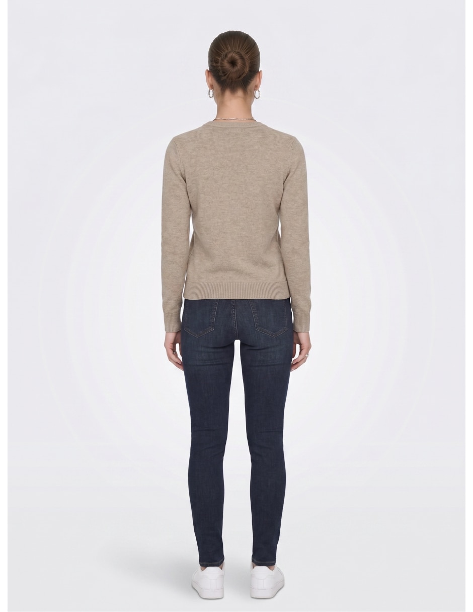 Suéter cuello redondo para mujer 5