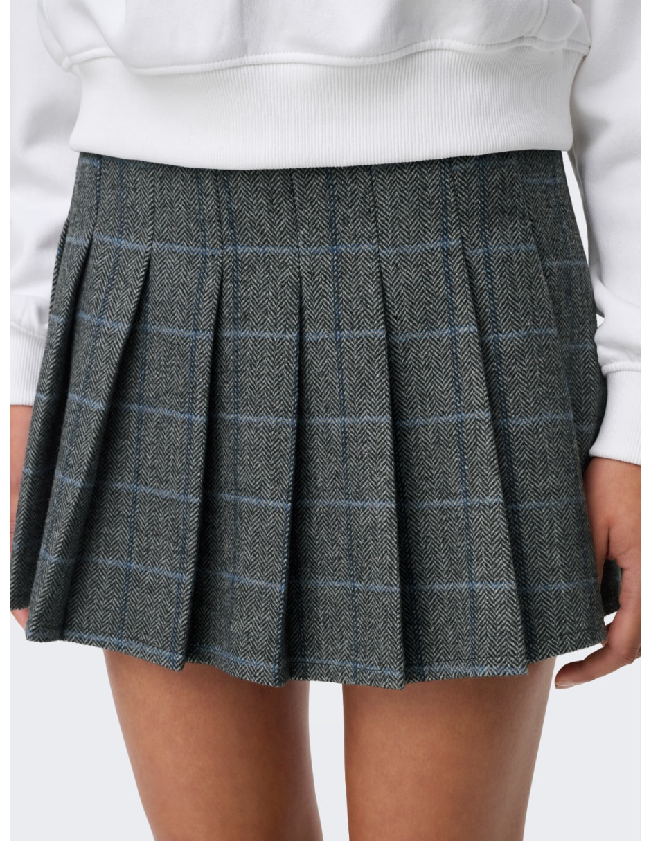 Falda mini cintura alta 4