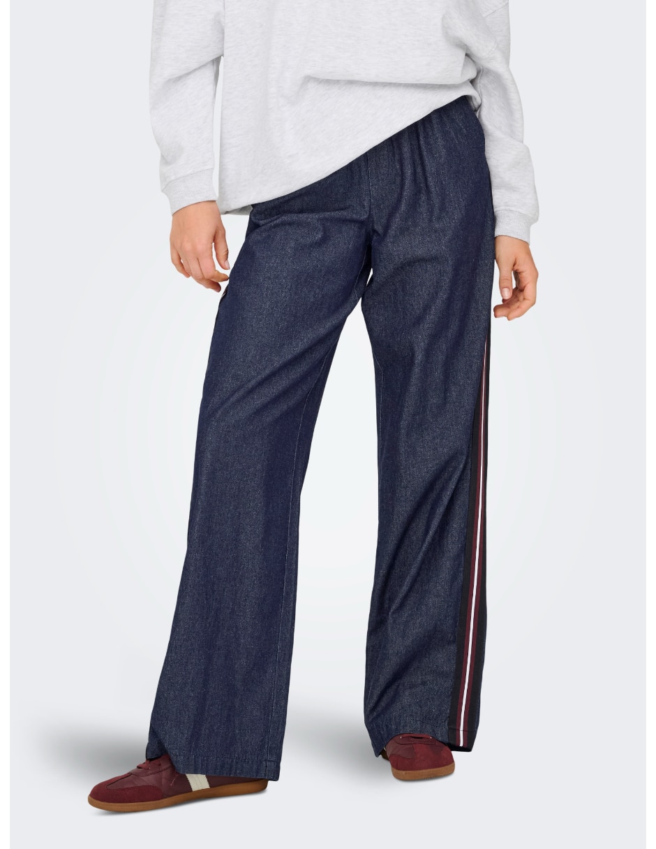 Pantalón easy pant wide leg para mujer Pantalón easy pant wide leg para mujer