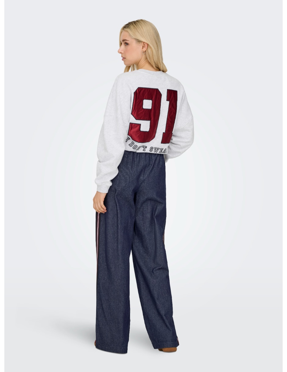 Pantalón easy pant wide leg para mujer 3