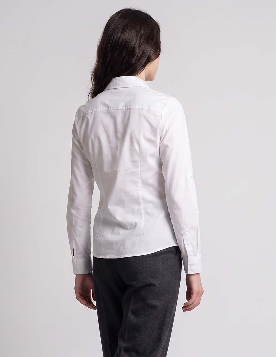Blusa junior manga larga para mujer 2