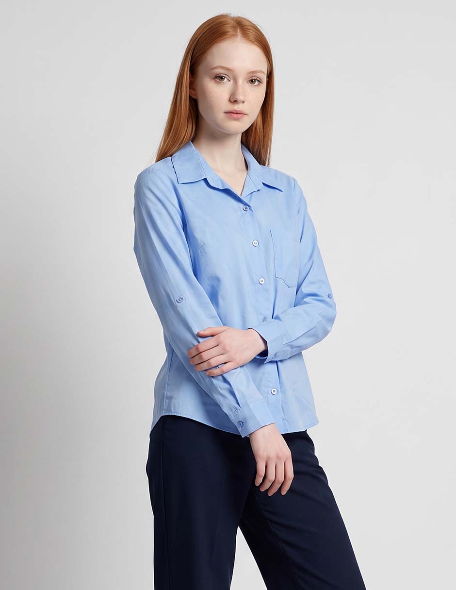 Blusa junior manga larga para mujer Blusa junior manga larga para mujer