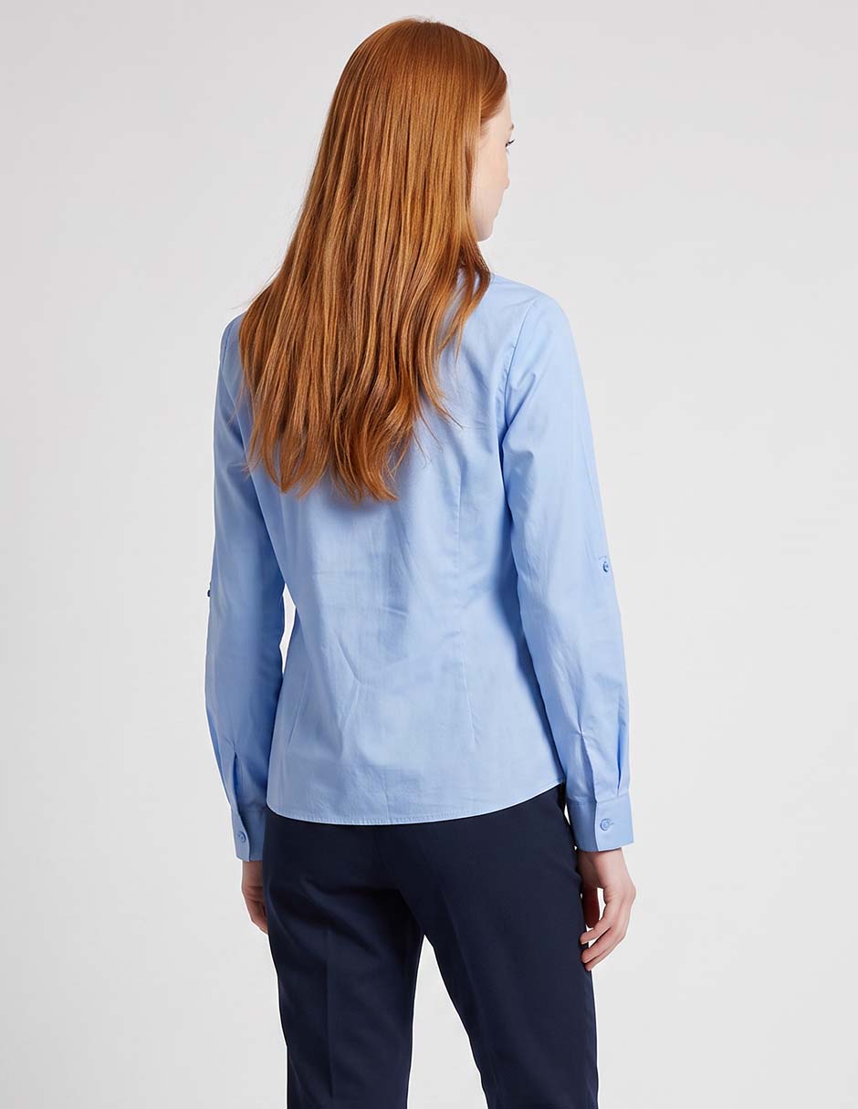 Blusa junior manga larga para mujer 3
