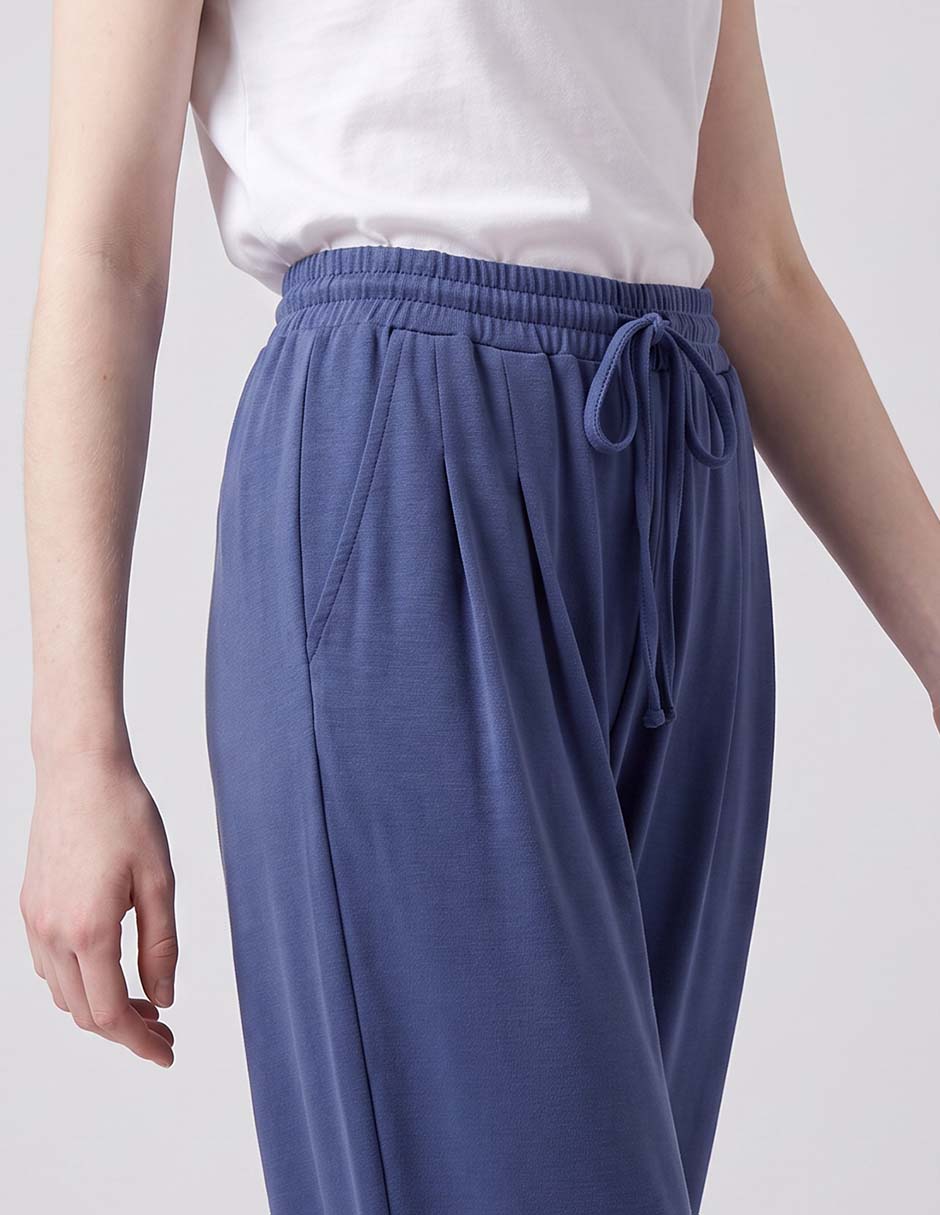 Pants regular con jareta para mujer 4