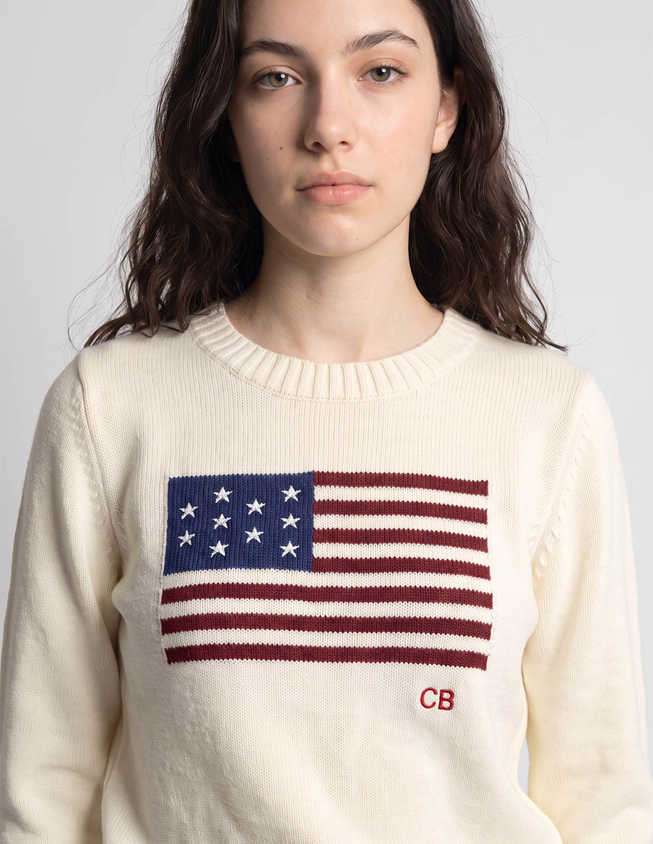 Suéter cuello redondo para mujer 3