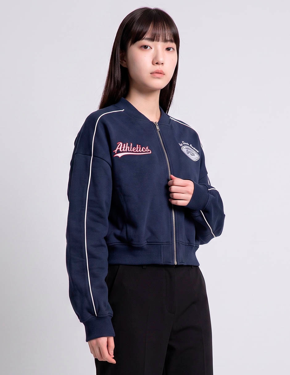 Sudadera con cierre completo para mujer