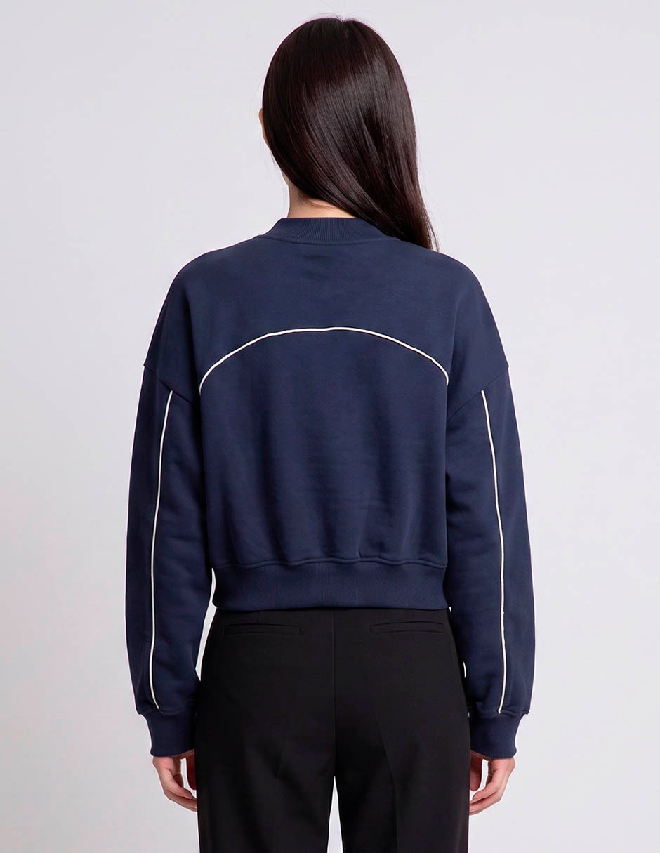 Sudadera con cierre completo para mujer 2