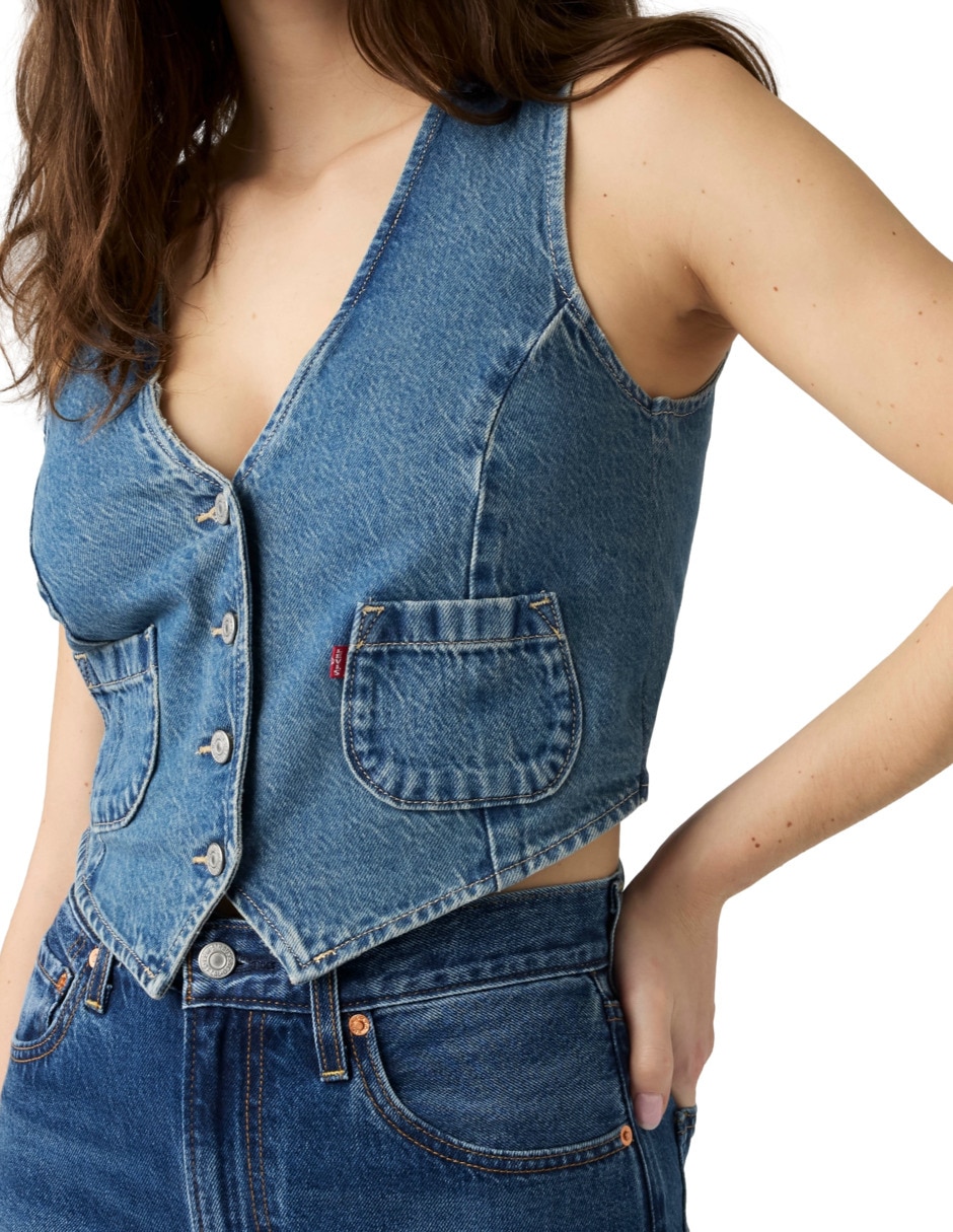 Chaleco de algodón para mujer 3