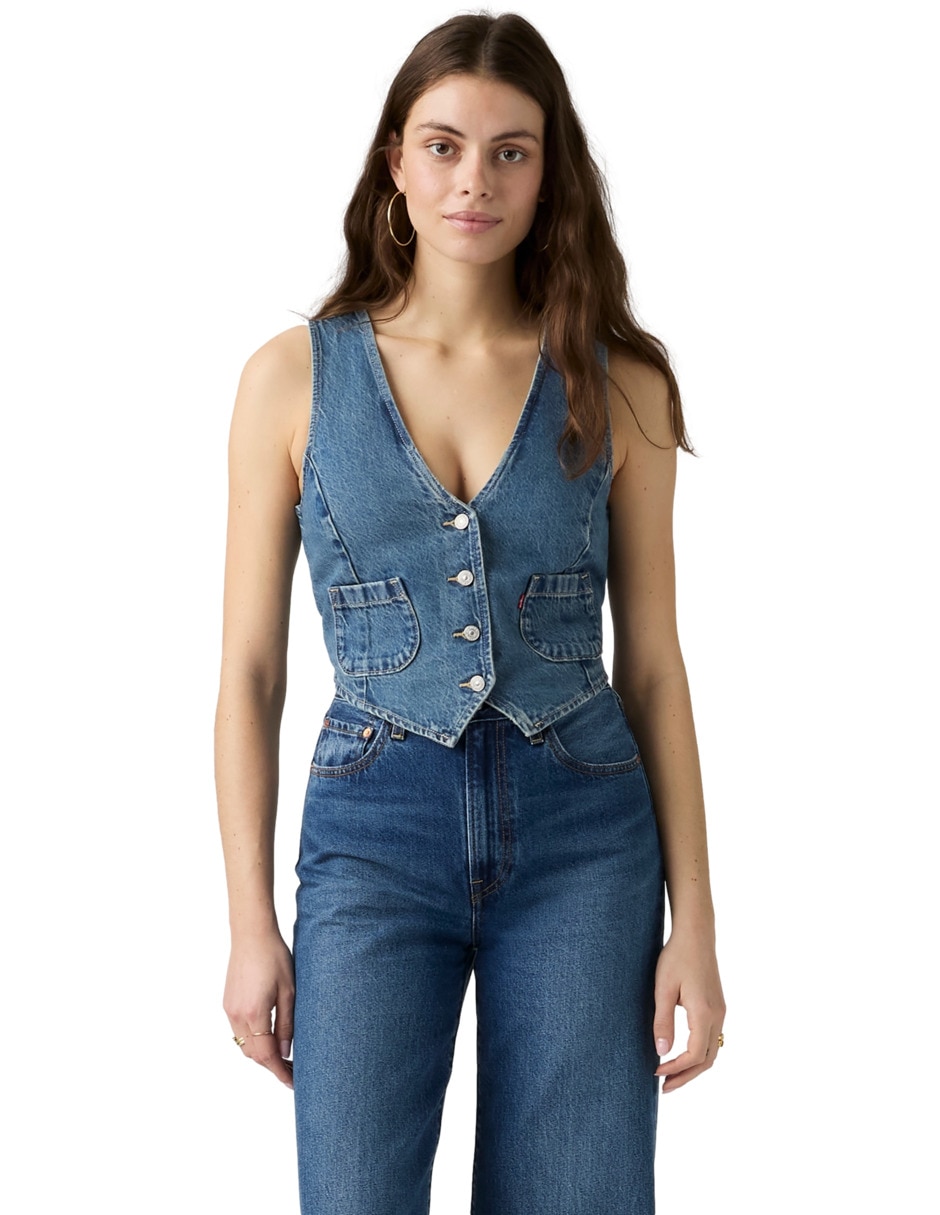 Chaleco de algodón para mujer 4