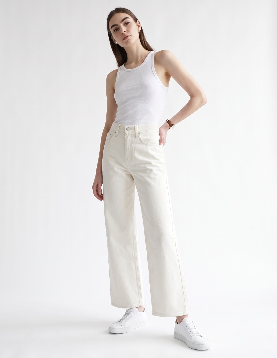 Jeans wide leg para mujer 3