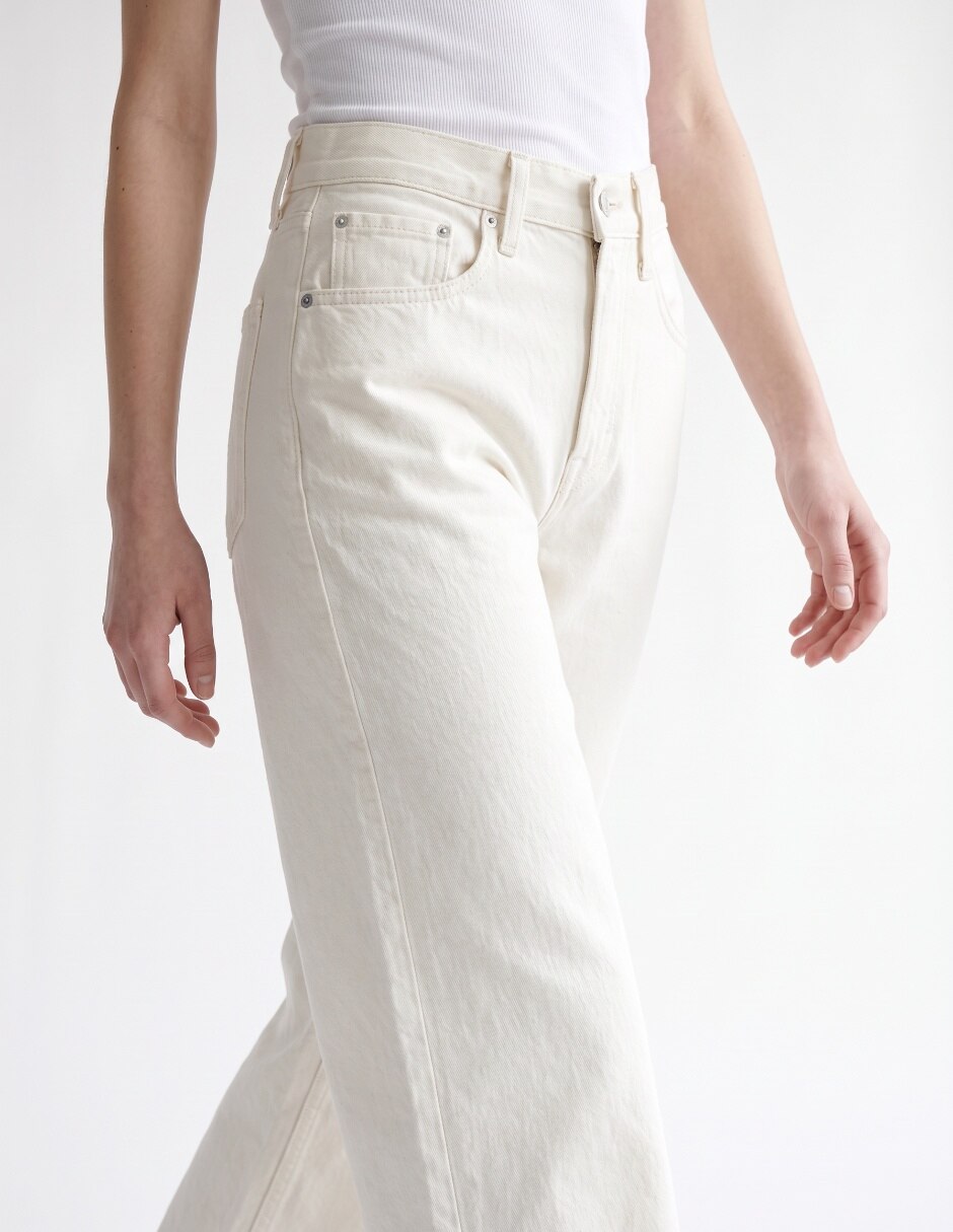 Jeans wide leg para mujer 4