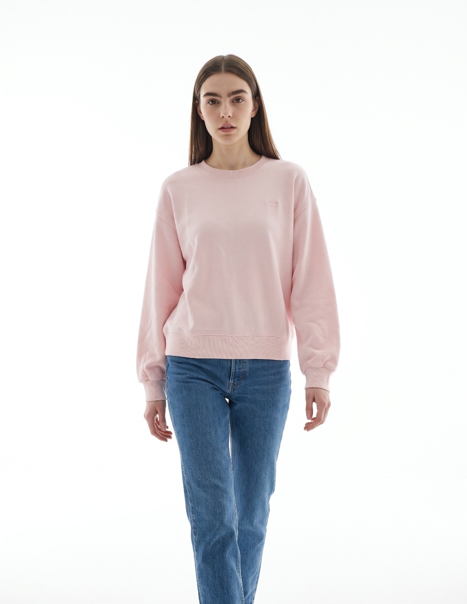 Sudadera sin capucha para mujer