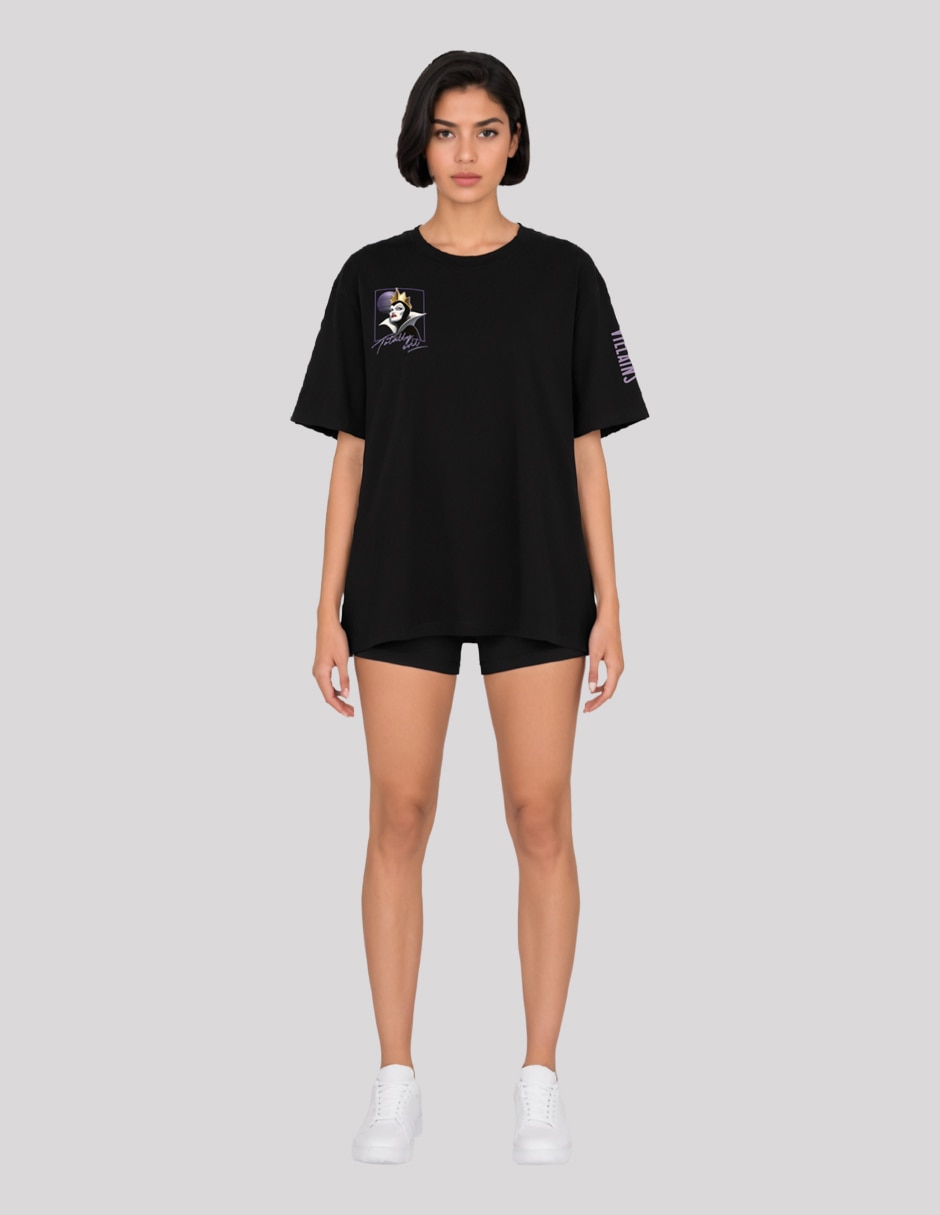 Playera manga corta cuello redondo mujer 4