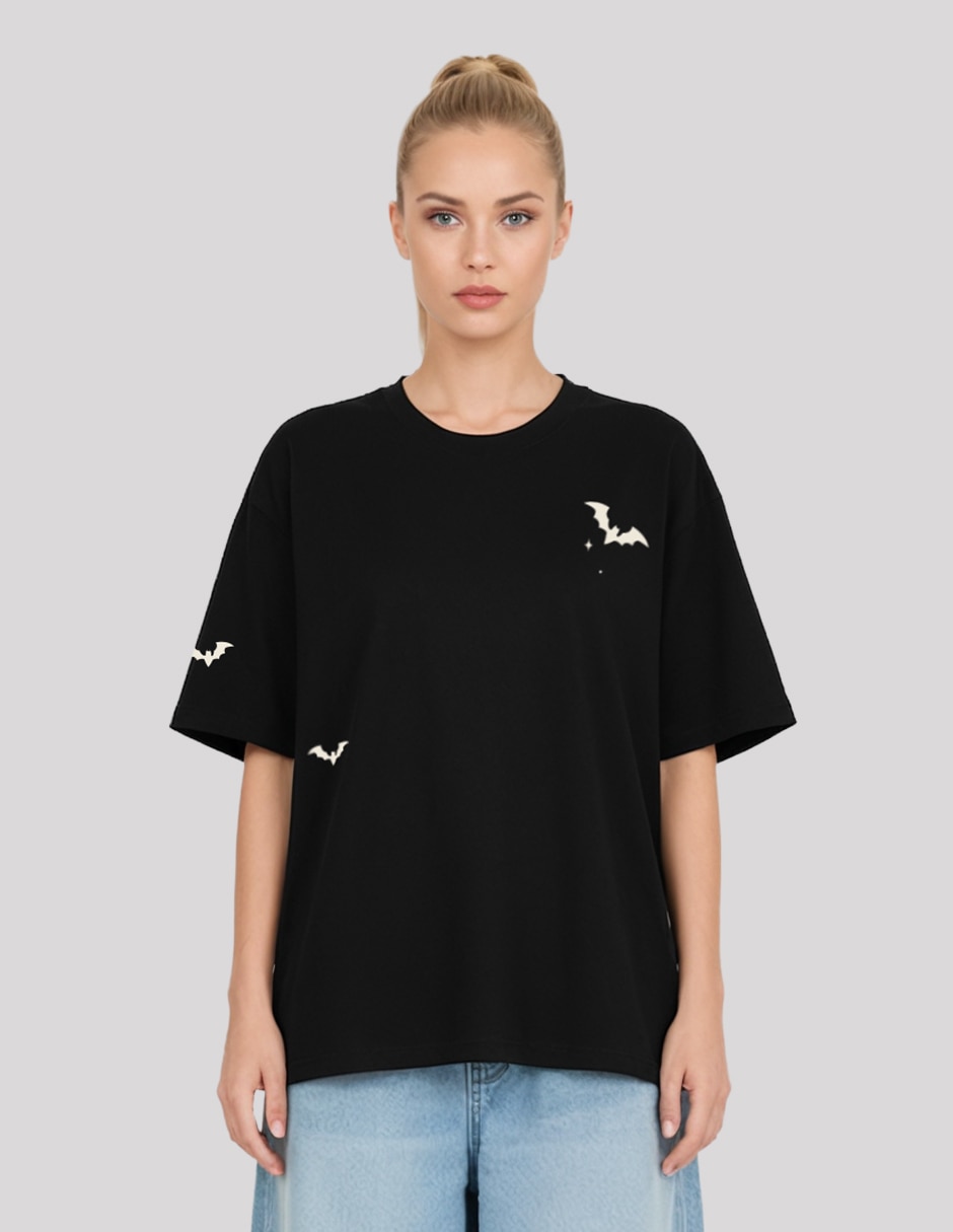 Playera manga corta cuello redondo mujer Playera manga corta cuello redondo mujer