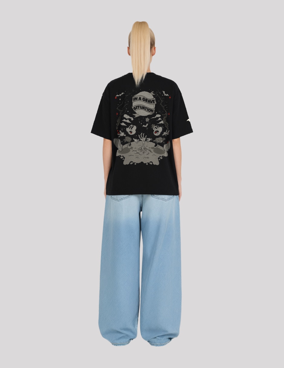Playera manga corta cuello redondo mujer 3