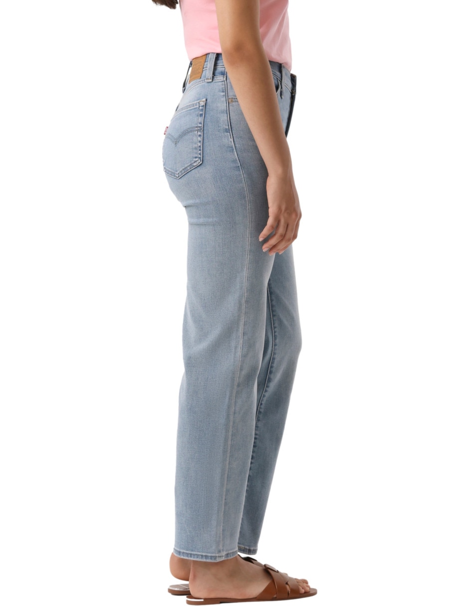 Jeans regular relajado cintura 723 para mujer 2