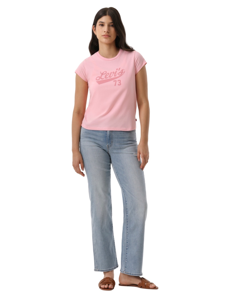 Jeans regular relajado cintura 723 para mujer 5