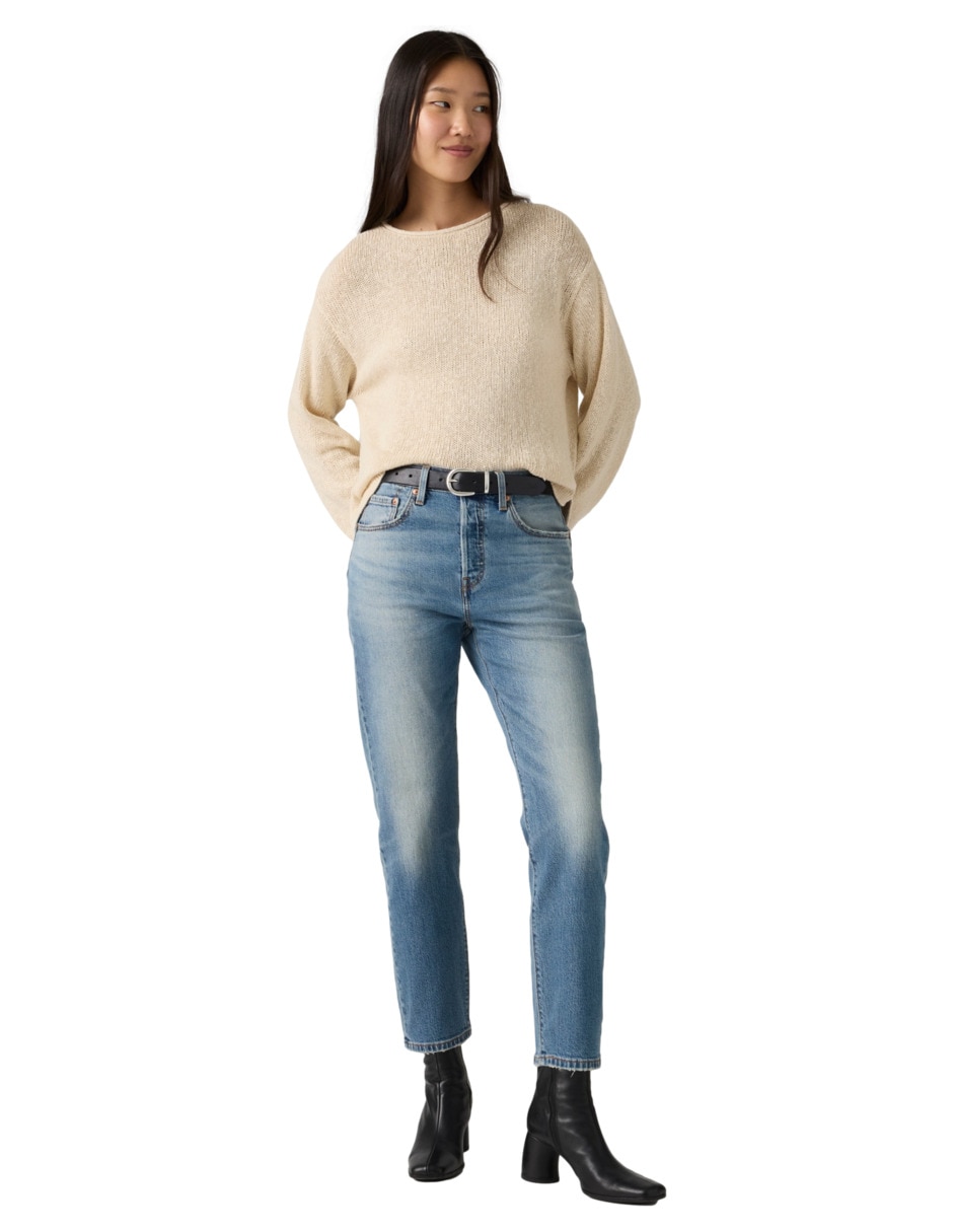 Jeans regular relajado cintura 501 para mujer 5