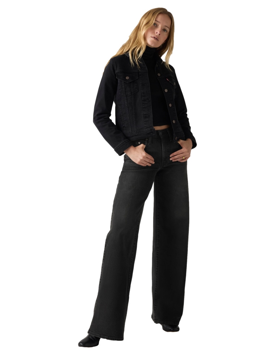 Jeans regular relajado cintura 728 para mujer 4