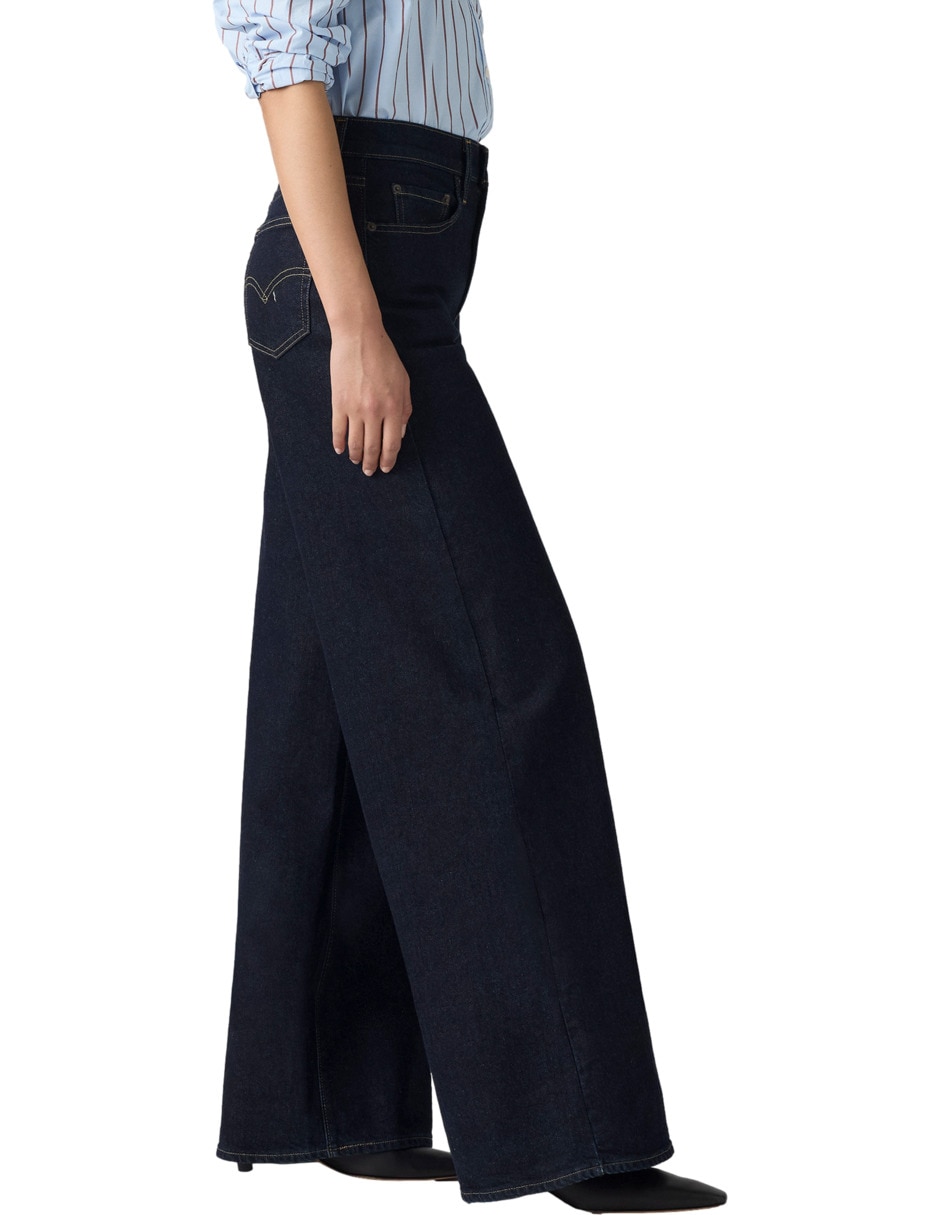 Jeans regular relajado cintura 728 para mujer 2