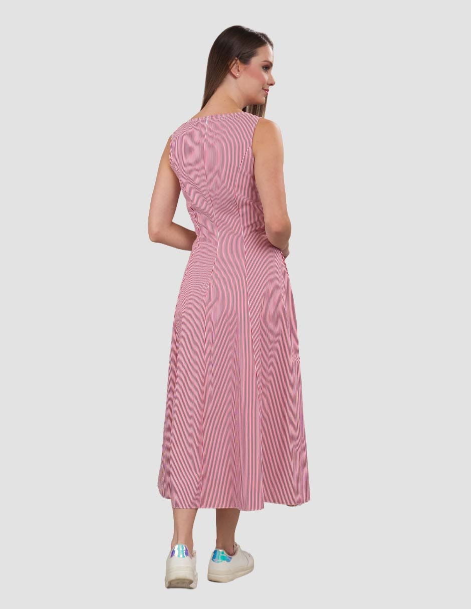 Vestido largo casual para mujer 2