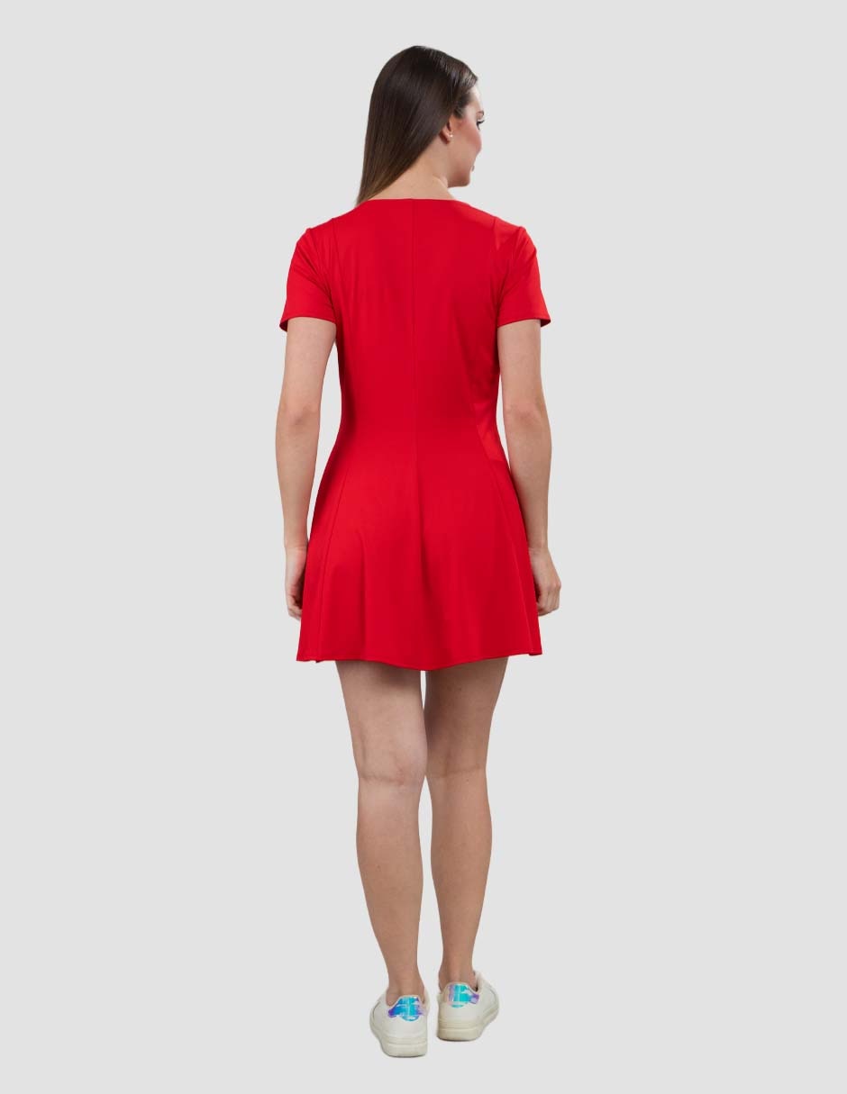 Vestido a la rodilla casual para mujer 3