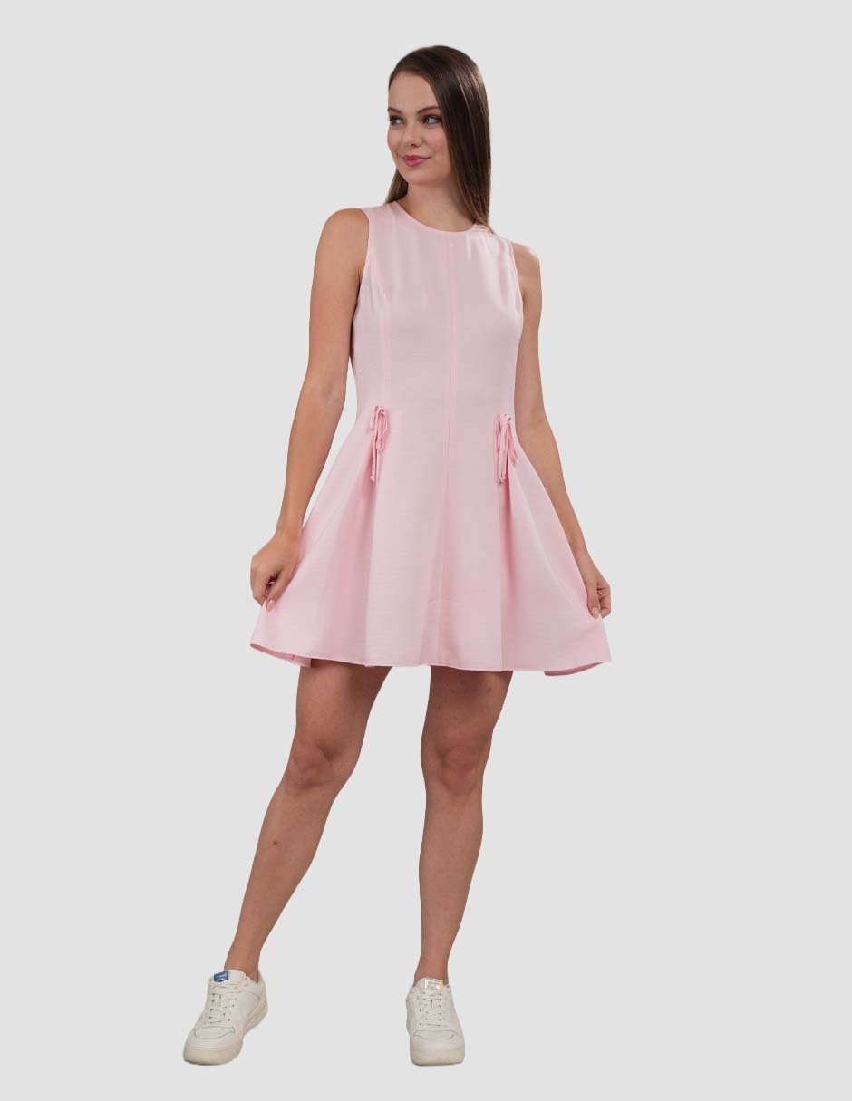 Vestido arriba rodilla casual para mujer