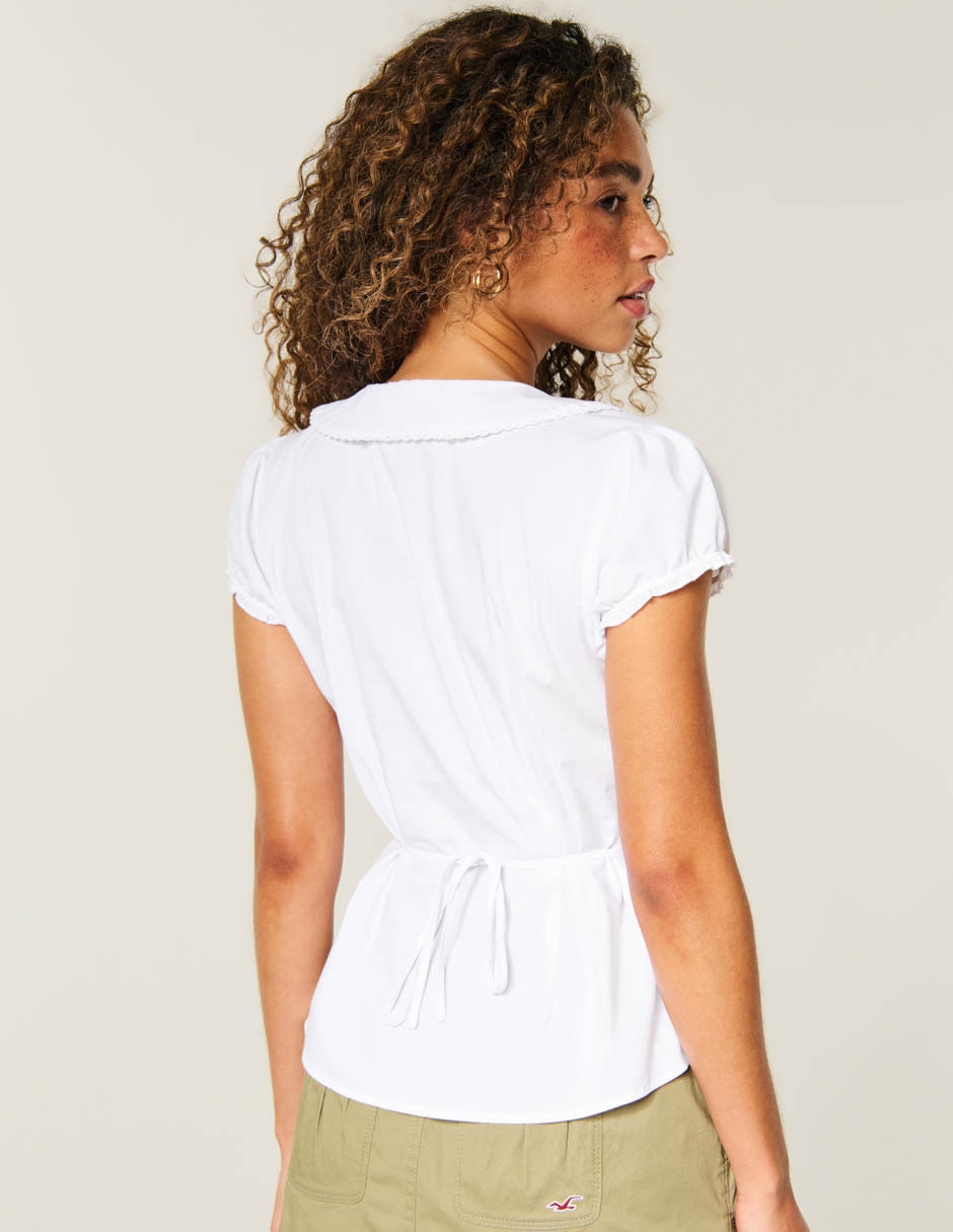 Blusa manga corta para mujer 3