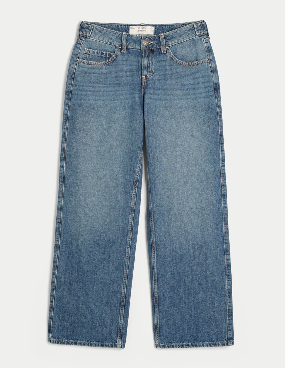 Jeans regular baggy cintura ki355-6683-278 para mujer Jeans regular baggy cintura ki355-6683-278 para mujer