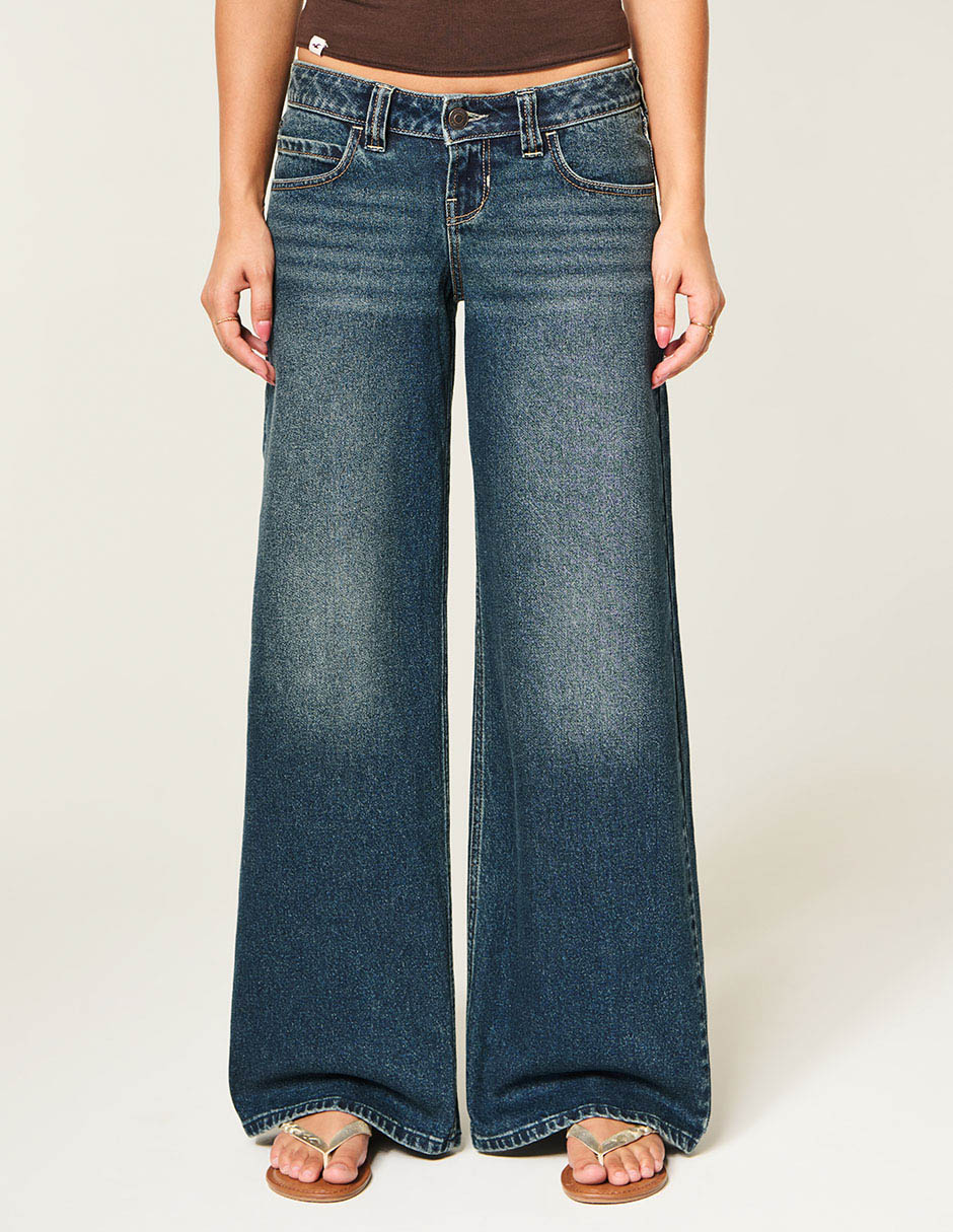Jeans regular baggy para mujer 4