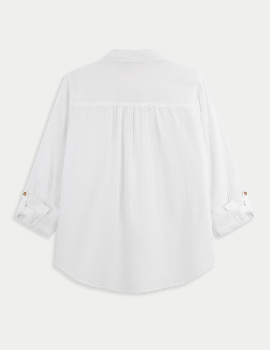 Blusa manga larga para mujer 3