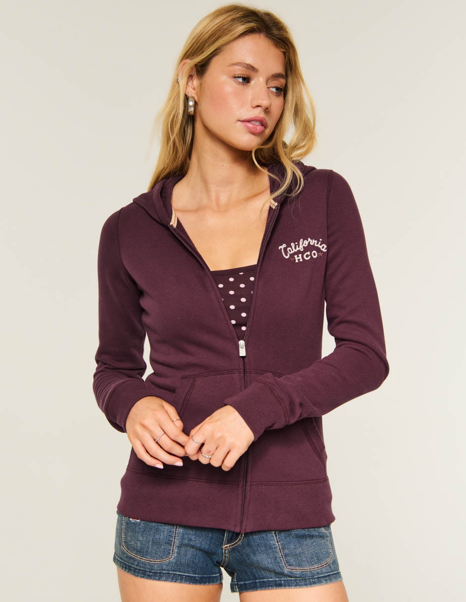Sudadera con capucha y bolsa para mujer 4
