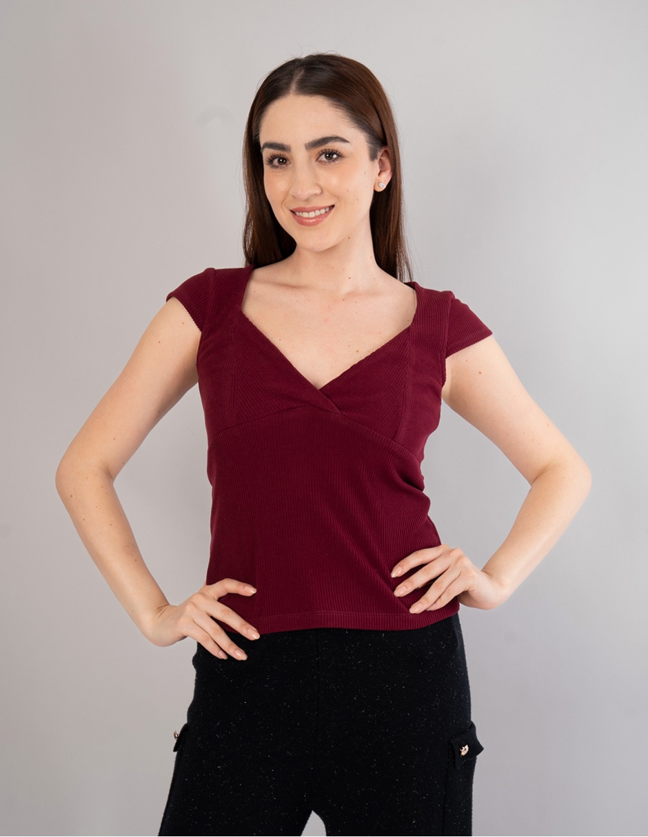 Blusa manga corta para mujer Blusa manga corta para mujer