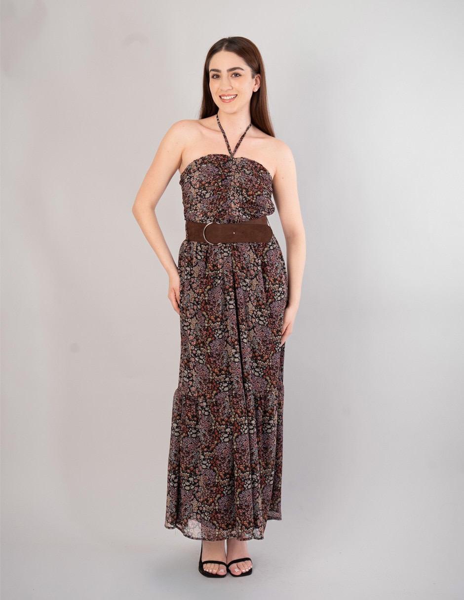Vestido maxi casual para mujer