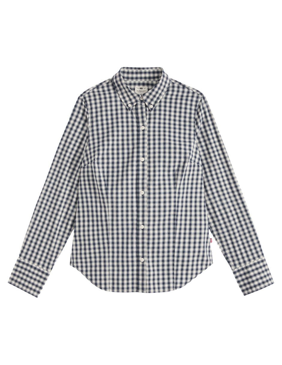 Blusa camisera manga larga para mujer 5