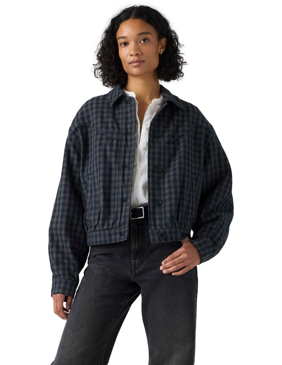 Chamarra casual de algodón para mujer Chamarra casual de algodón para mujer