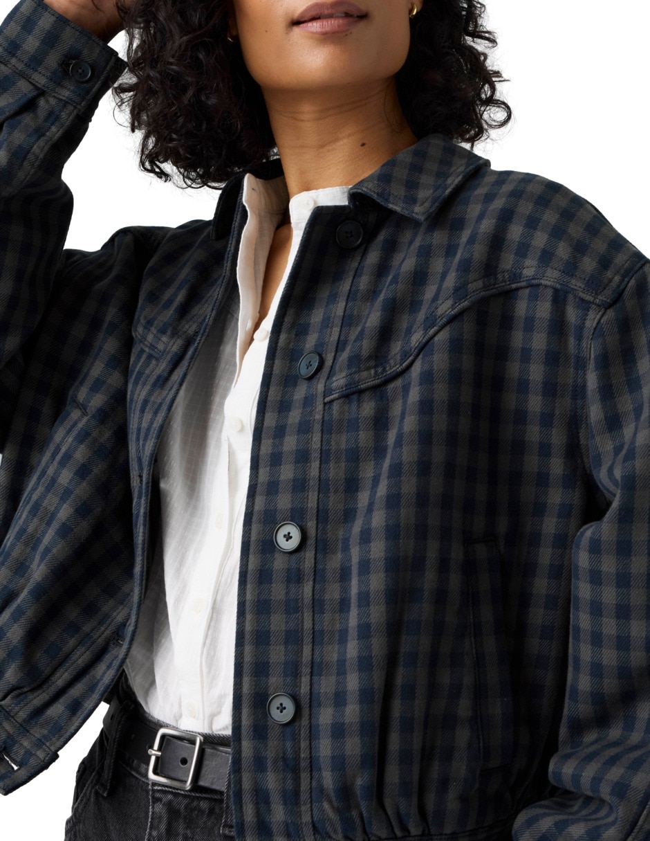 Chamarra casual de algodón para mujer 3