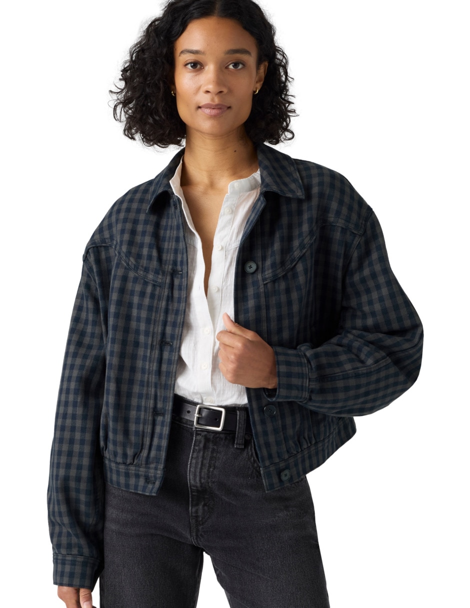 Chamarra casual de algodón para mujer 4