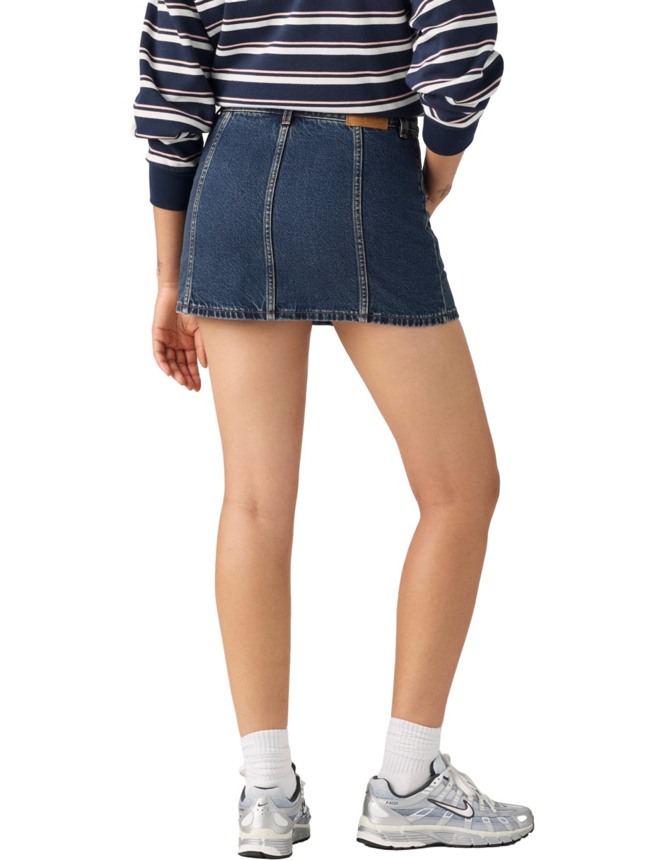 Falda/Falda short/Falda pantalón Corto de Algodón a la (si aplica) Cintura 3