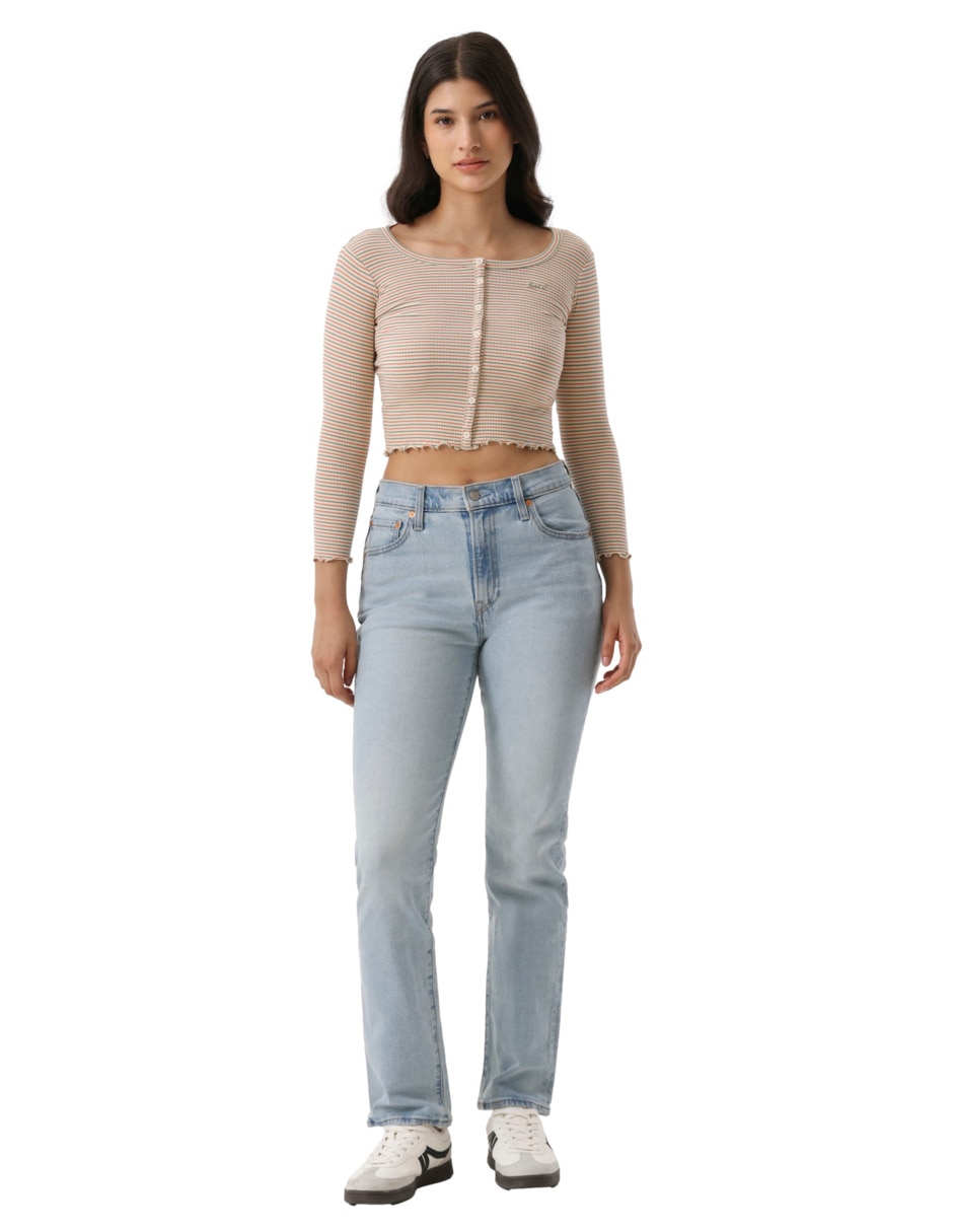 jeans slim cintura para mujer 5