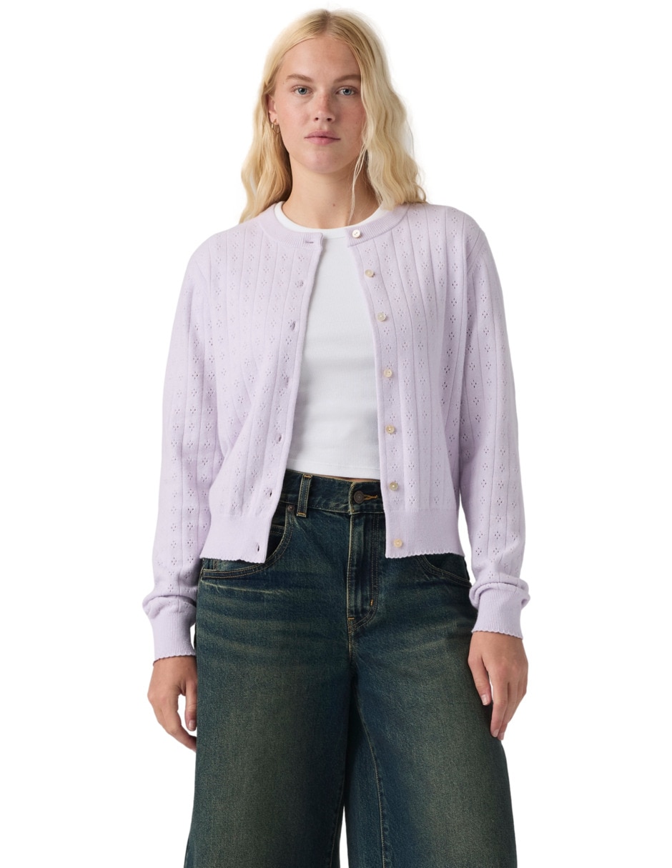 Suéter cuello redondo para mujer Suéter cuello redondo para mujer