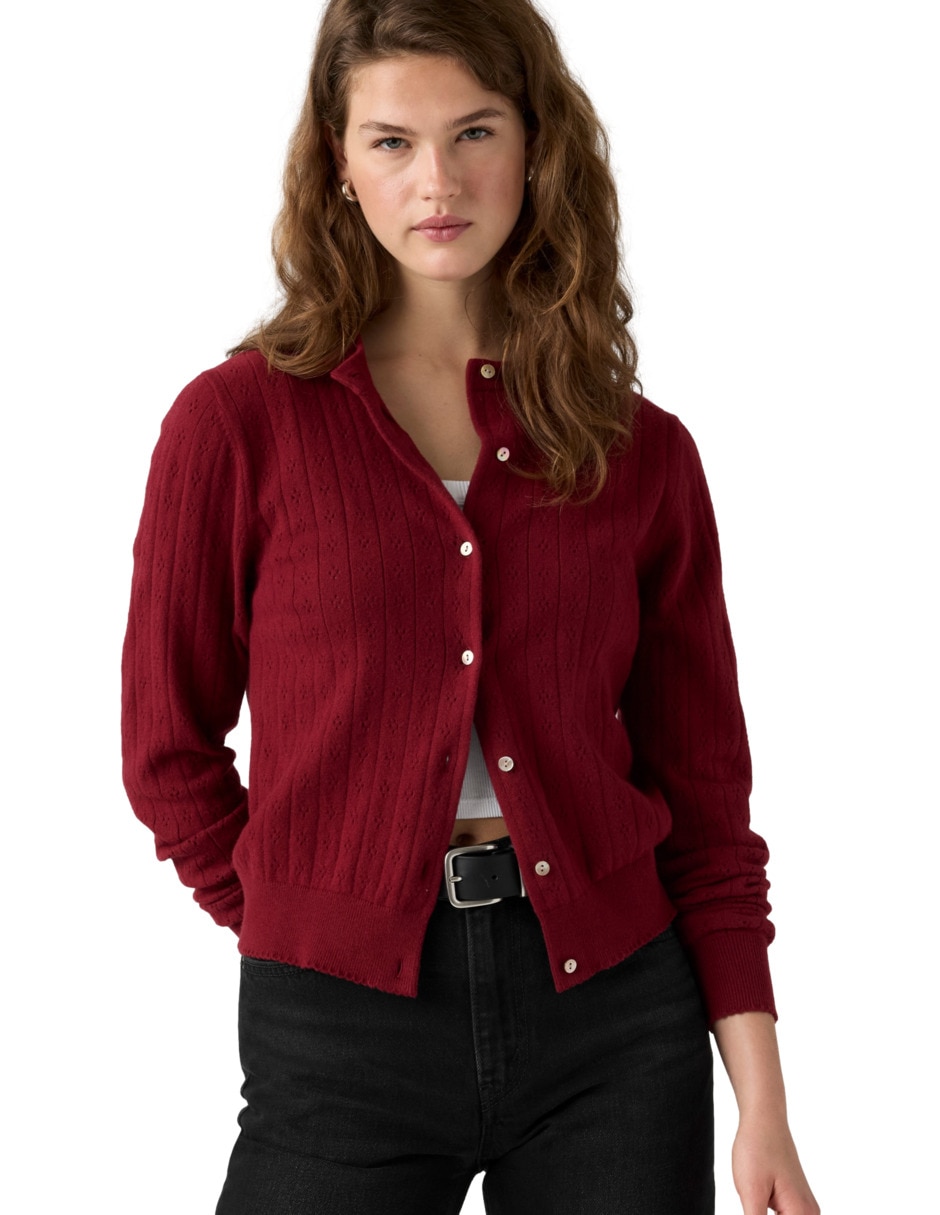 Suéter cuello redondo para mujer 3