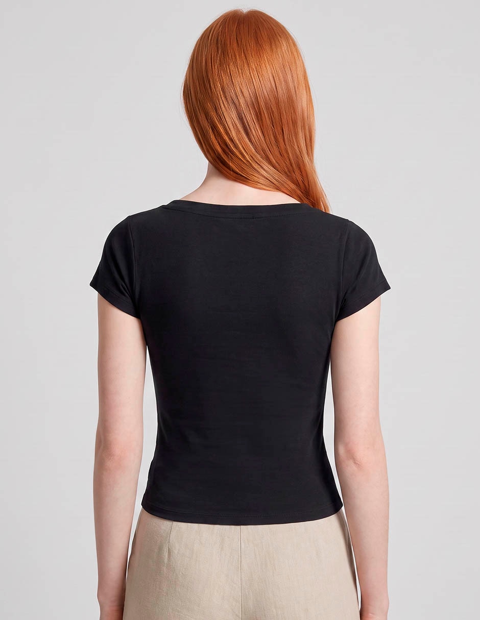 Playera manga corta mujer 3