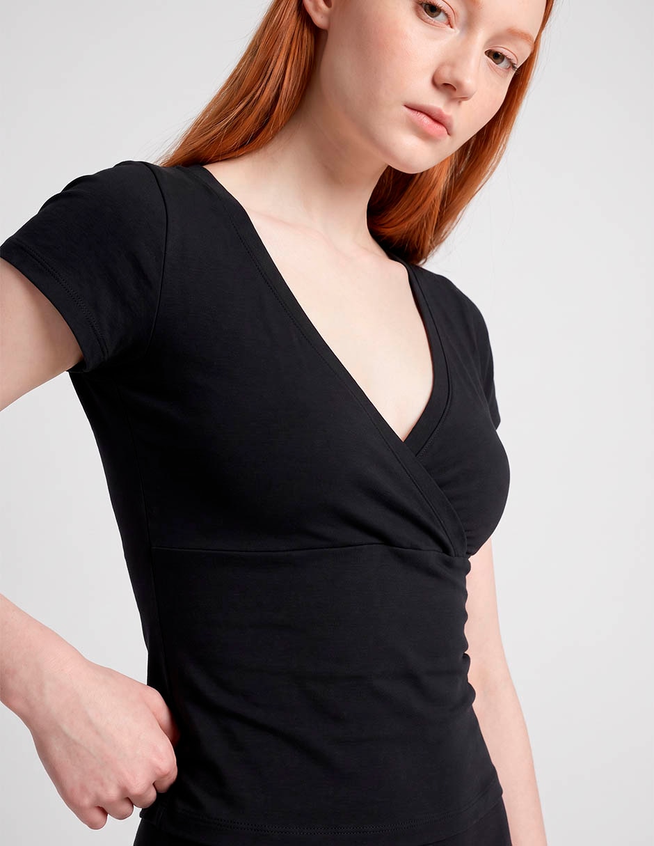 Playera manga corta mujer 2