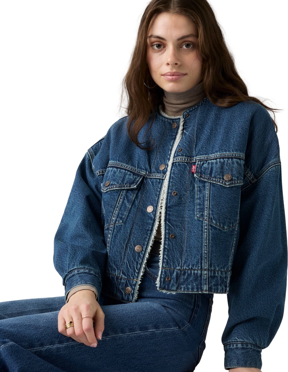 Chamarra casual de algodón para mujer 3