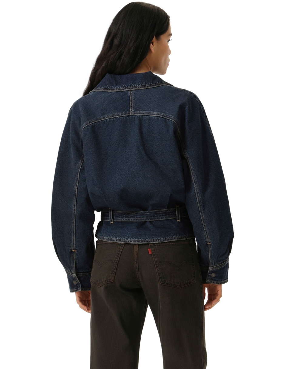 Chamarra casual de algodón para mujer 3