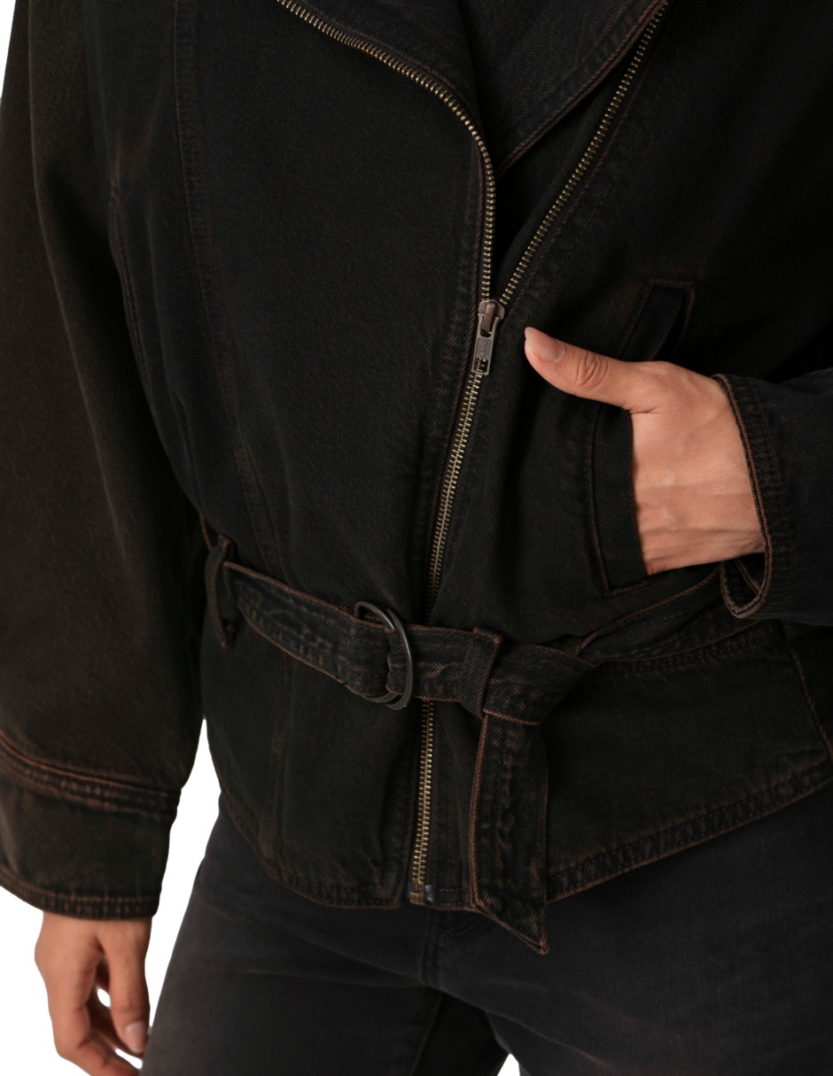 Chamarra casual de algodón para mujer 6