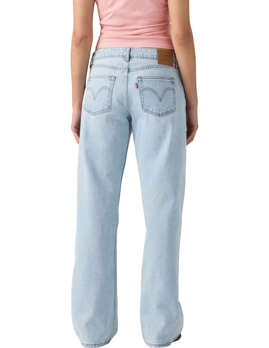 Jeans loose cintura para mujer 3